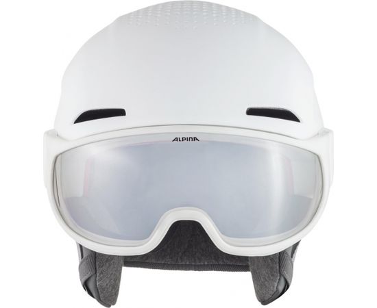 ALPINA ALTO V WHITE MATT 55-59 WINTER HELMET