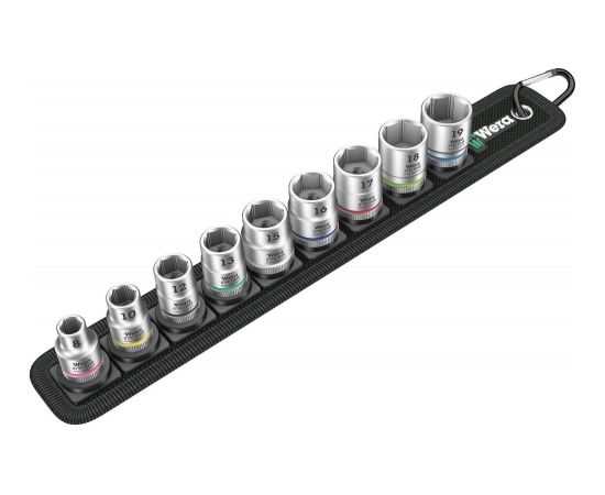 Wera Zyklop Socket Set Belt B4 - 3/8 - 9-piece - socket insert