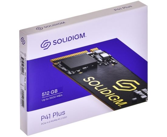 Intel Dysk SOLIDIGM P41 PLUS M.2 2280 PCIE4 SSD 512GB