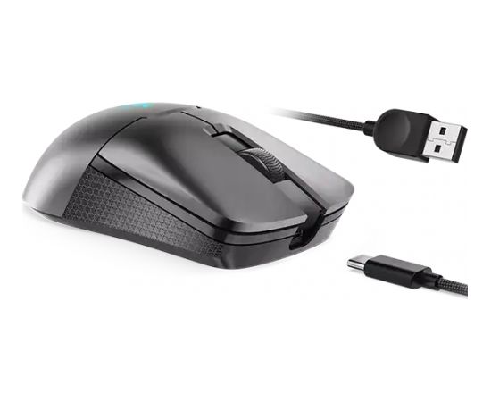 Lenovo Wireless Gaming Mouse Legion M600s Qi Storm Grey, 2.4GHz, Bluetooth, USB wired