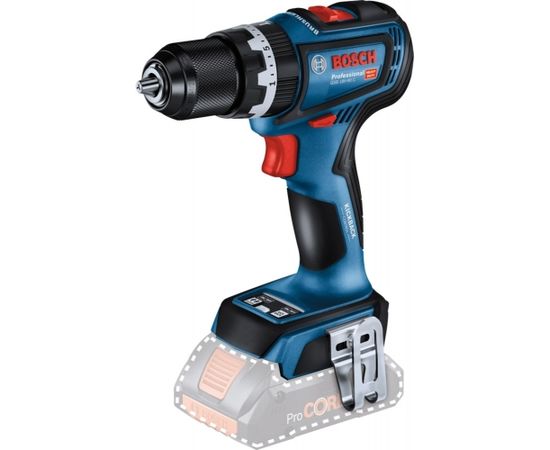 BOSCH  GSB 18V-90 C 18V (bez akumulatora un lādētāja) Akumulatora triecienurbjmašīna  06019K6100