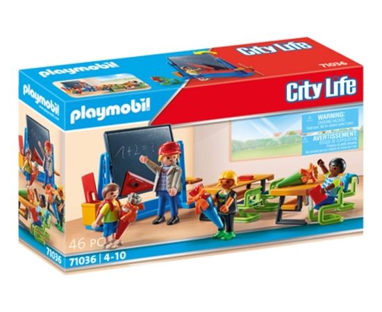 PLAYMOBIL 71036 City Life First Day of School Construction Toy