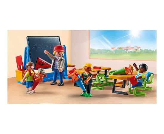 PLAYMOBIL 71036 City Life First Day of School Construction Toy