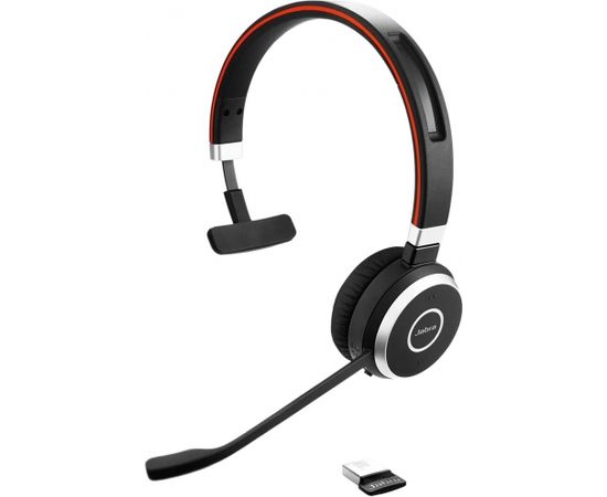 Jabra Evolve 65 SE MS Mono headset, black