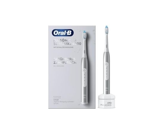 Braun Oral-B Pulsonic Slim Luxe 4000 - Platinum