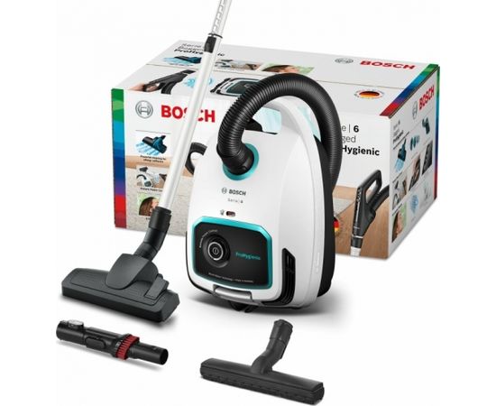 Bosch floor vacuum cleaner BGL6LHYG white series 6 - ProHygiene