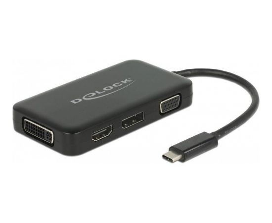 DeLOCK C St > VGA/HDMI/DVI DP blue - black