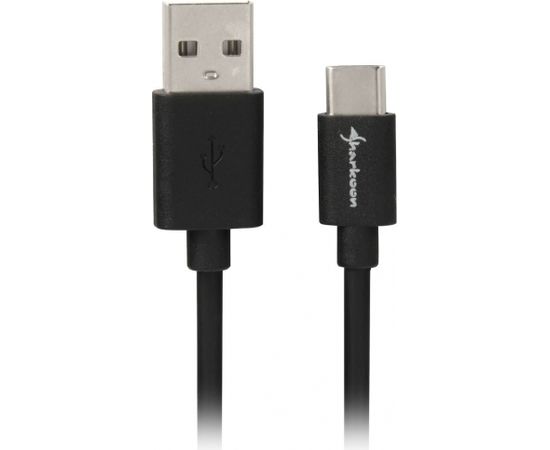 Sharkoon USB 2.0 A - USB C Adapter - black - 2m