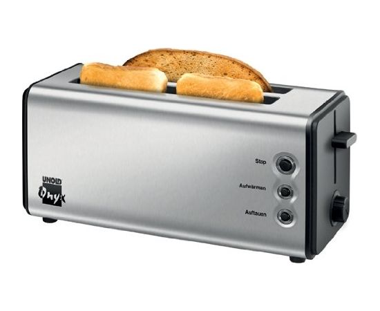 Unold Toaster 38915 OnyxDuplex silver/black