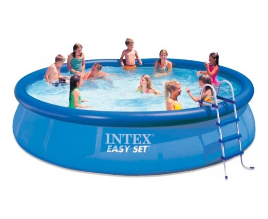 Intex Easy Set Pool 126166GN, 457cm x 107cm, swimming pool (blue, with cartridge filter system)