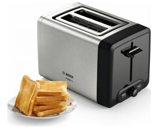 Bosch Compact Toaster Design Line TAT4P420DE (stainless steel / black)