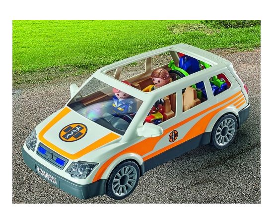 PLAYMOBIL 71037 emergency doctor car, construction toy