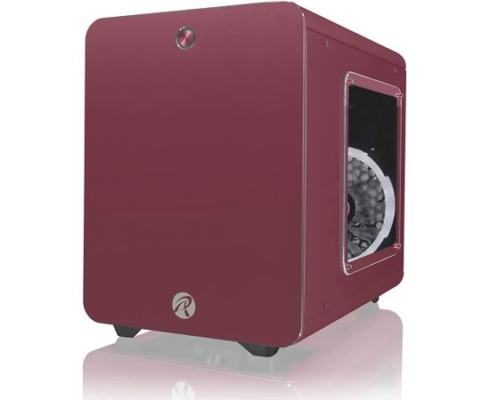 RAIJINTEK METIS PLUS, tower case (red, acrylic side panel)