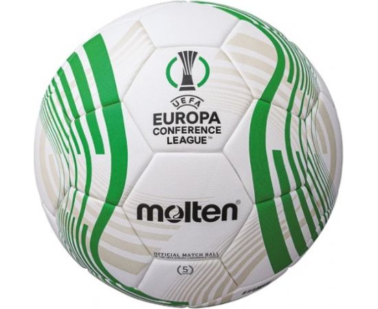 Football ball for competition MOLTEN F5C5000 UEFA Europa Conference League PU size 5