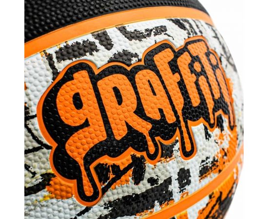 Basketbola Bumba SPALDING GRAFFITI S.7 ORANGE