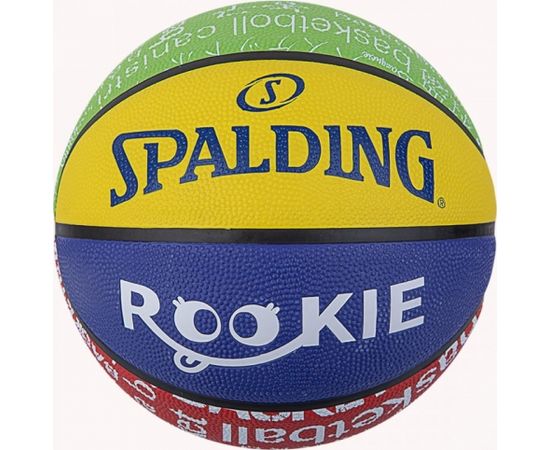 Basketbola Bumba SPALDING ROOKIE R.5 MULTIKOLOR