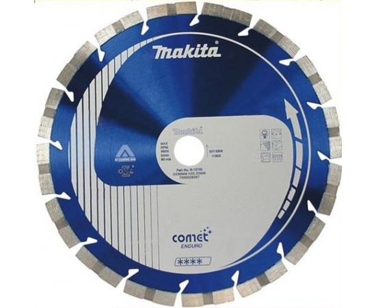 Dimanta griešanas disks Makita Comet Rapid; 400 mm