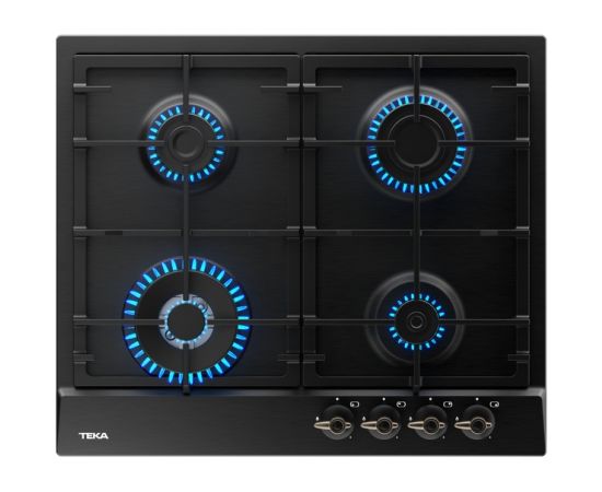 Gas hob Teka GSC 64320 RBC AT OB anthracite