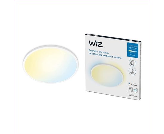 WiZ Superslim ceiling light 22W, LED light (white)