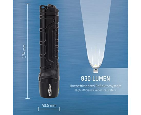 Ansmann M900P, Flashlight (black)