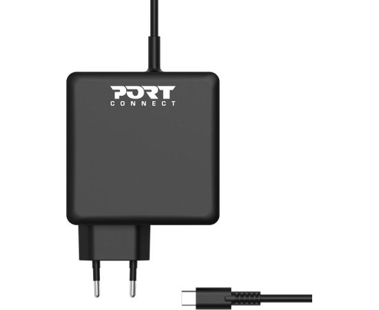 Port Designs 900097B-EU mobile device charger Black