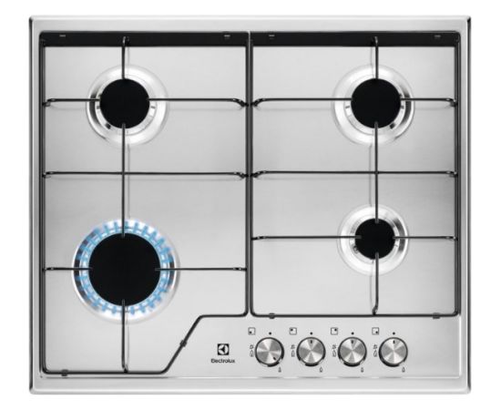 Electrolux KGS6424BX Stainless steel Built-in 60 cm Gas 4 zone(s)