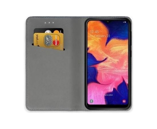 Mocco Smart Magnet Book Case Grāmatveida Maks Telefonam Samsung Galaxy A22 4G / M22 4G Sarkans