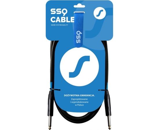 SSQ JMPJMP6 SS-1450 Cable Jack Mono - Jack Mono 6 m Black