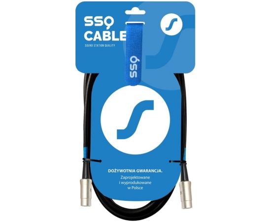 SSQ MIDI1 SS-1417 Cable MIDI (5-pin) - MIDI (5-pin) 1 m Black