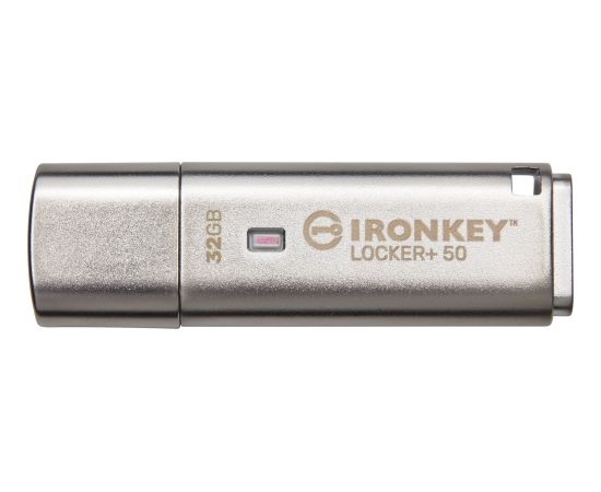 Pendrive Kingston IronKey Locker+ 50, 32 GB  (IKLP50/32GB)