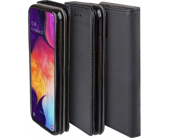Fusion Magnet Case grāmatveida maks telefonam Huawei Nova 9 | Honor 50 melns