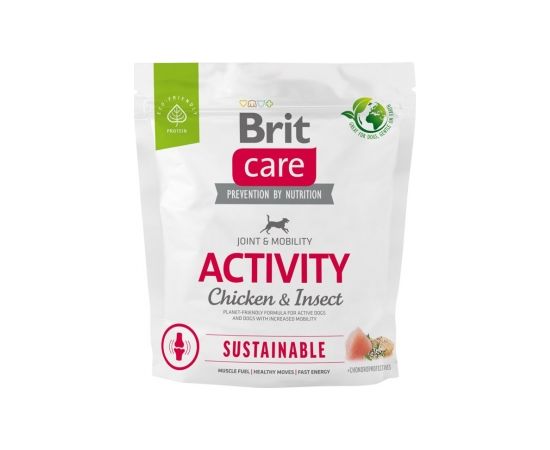 BRIT Care Dog Sustainable Activity Chicken & Insect  - dry dog food - 1 kg