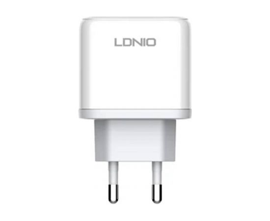 Wall charger LDNIO A2526C USB, USB-C 45W + USB-C Cable