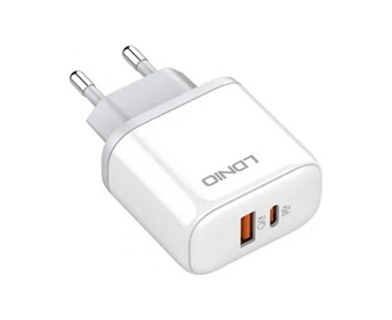 Wall charger LDNIO A2526C USB, USB-C 45W + USB-C Cable