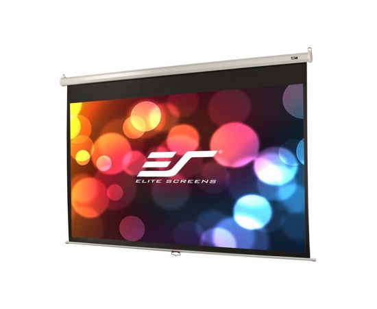 Elite Screens Manual Series M109NWX Diagonal 109 ", 16:10, Viewable screen width (W) 235 cm, White