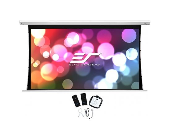 Elite Screens Saker Tab-Tension Series SKT120XHW-E10 Diagonal 120 ", 16:9, Viewable screen width (W) 266 cm, White