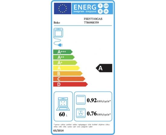 Beko FSE57310GAS