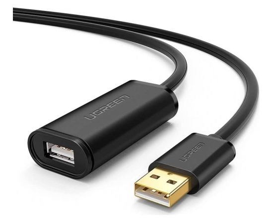 USB 2.0 extension cable UGREEN US121, active, 5m (black)