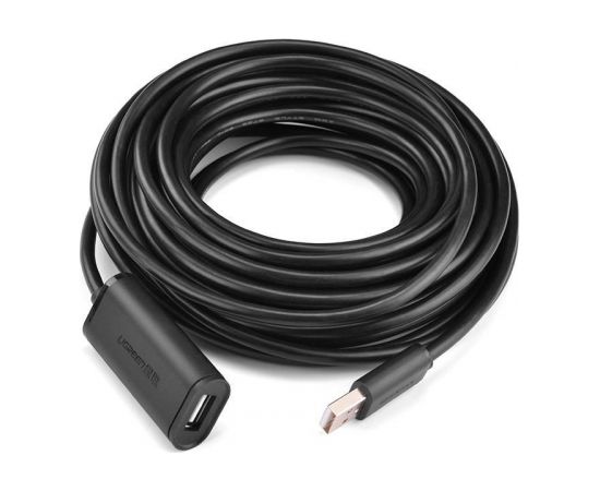 USB 2.0 extension cable UGREEN US121, active, 5m (black)