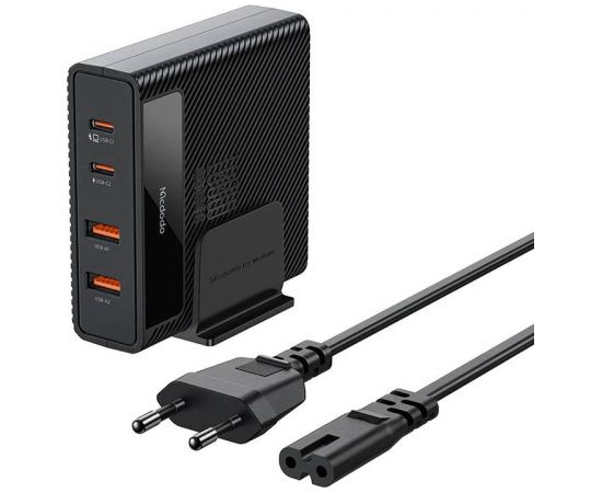 GaN 100W charging station Mcdodo CH-1802, 2x USB-C, 2x USB-A (black)