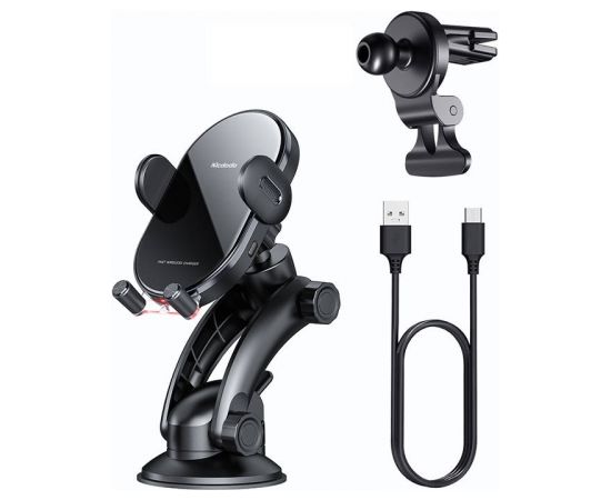 Car holder with induction charger Mcdodo CH-7620 (black)