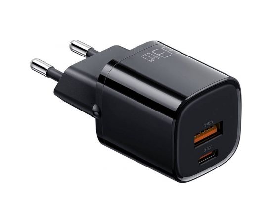 Mcdodo Nano GaN Charger CH-0151, USB + USB-C, 33W (black)