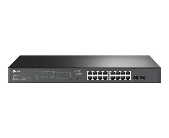 TP-Link JetStream 18-Port Gigabit Smart Switch with 16-Port PoE+