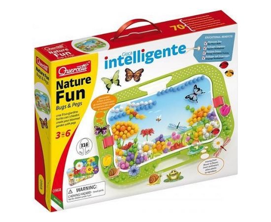 QUERCETTI komplekts NATURE FUN BUGS & PEGS, 968