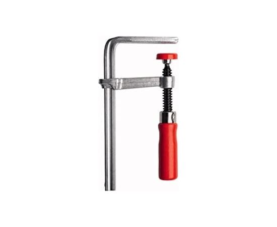 BESSEY all-steel table clamp GTR12 (silver/red, 120/60, for guide rails)