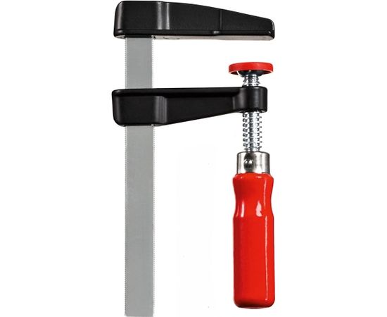 BESSEY die-cast screw clamp LM20/8 (black/red, 200/80)