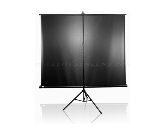 Elite Screens Tripod Diagonal 304 ", 16:9, Viewable screen width (W) 2.66 cm, Black