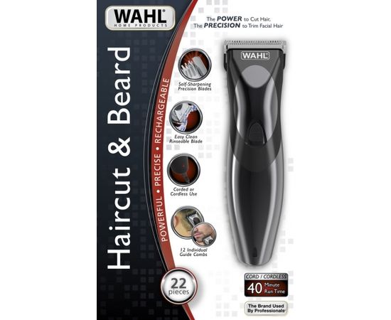 Wahl 9639-816 hair trimmers/clipper Black