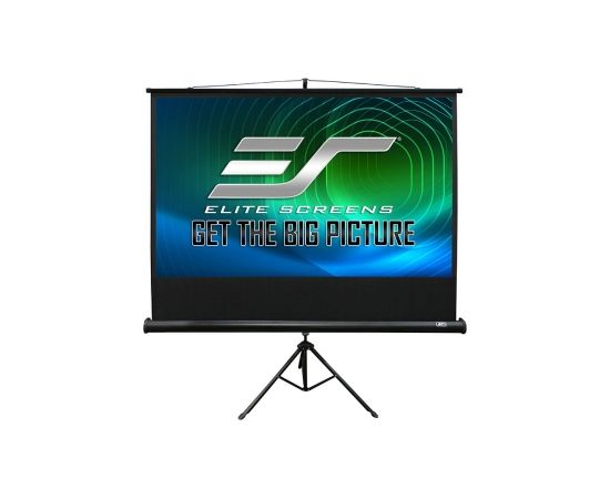 Elite Screens T100UWH Portable Tripod Screen (100") 16:9, Black