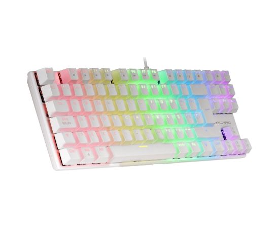 Mars Gaming  MK80 spēļu mehāniskā tastatūra RGB / Brown Switch / US